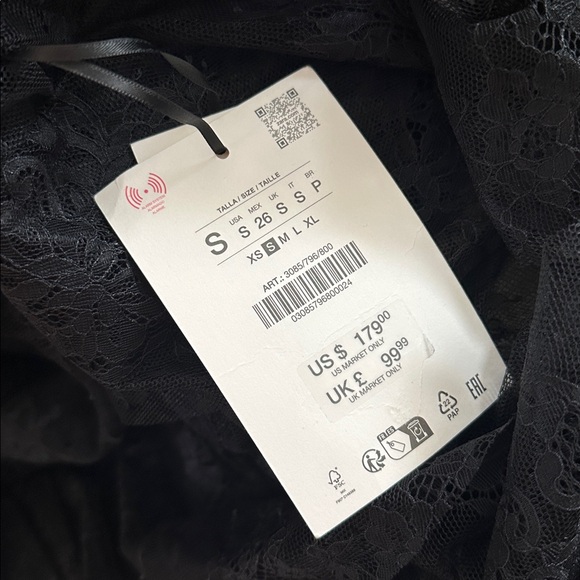 ZARA STUDIO LIMITED EDITION LACE MIDI DRESS - Picture 14 of 15